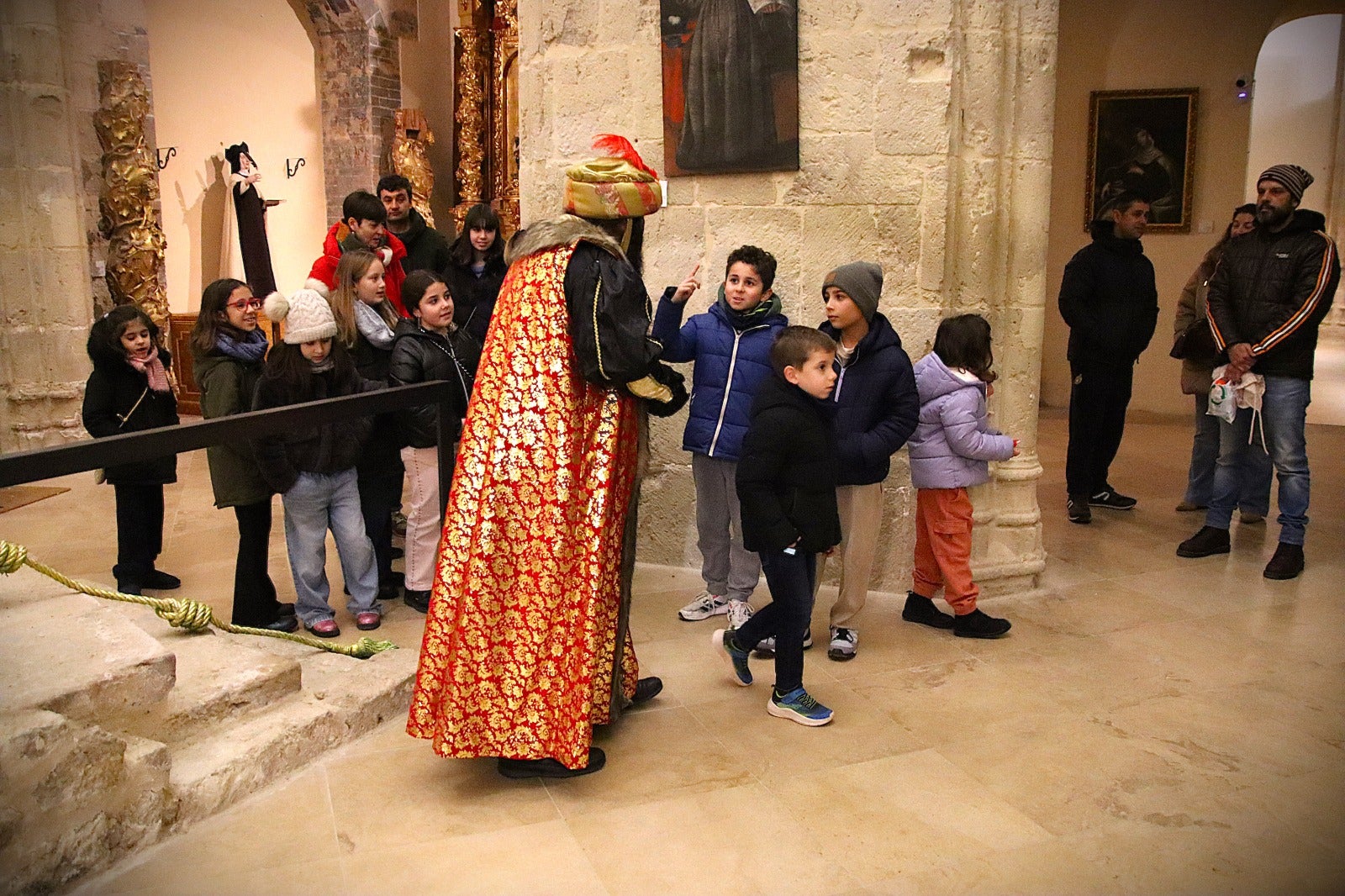 El paje de Baltasar al que le gustan las obras de arte de Rioseco